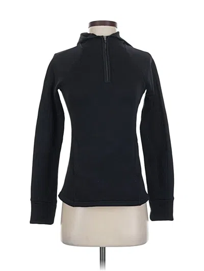 Pre-owned Athleta Pullover Sweater In Black