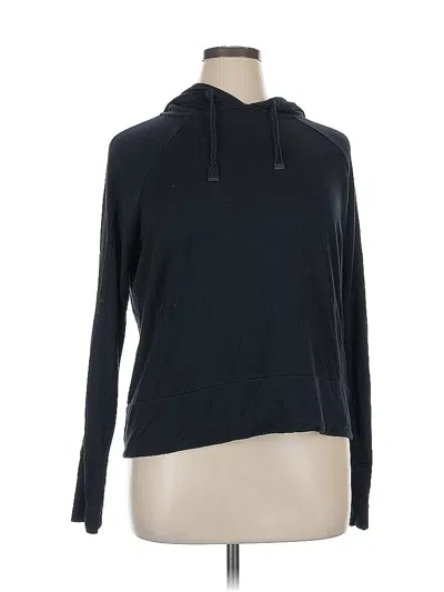 Pre-owned Athleta Pullover Sweater In Black