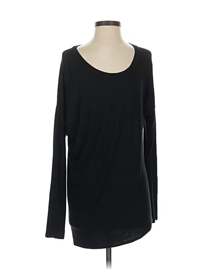 Pre-owned Athleta Pullover Sweater In Black