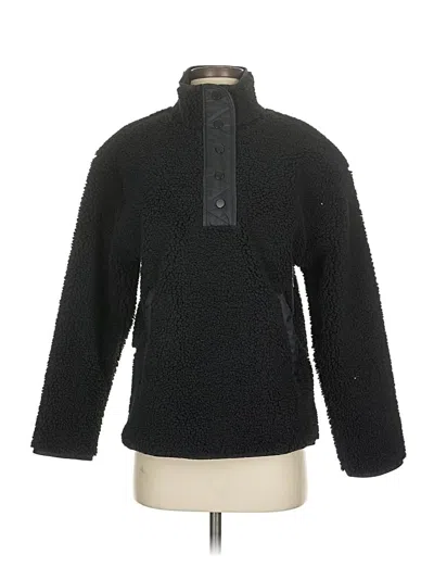 Pre-owned Athleta Pullover Sweater In Black