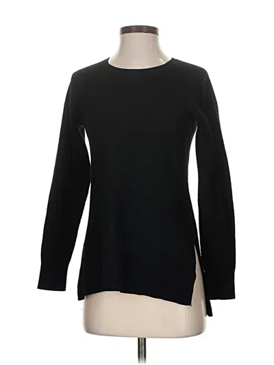 Pre-owned Athleta Pullover Sweater In Black