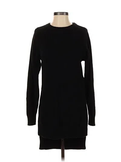 Pre-owned Athleta Pullover Sweater In Black