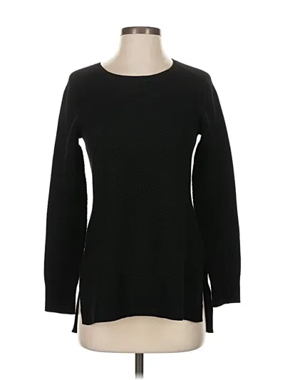 Pre-owned Athleta Pullover Sweater In Black