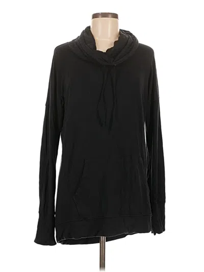 Pre-owned Athleta Pullover Sweater In Black
