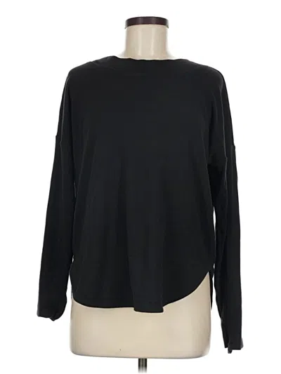 Pre-owned Athleta Pullover Sweater In Black