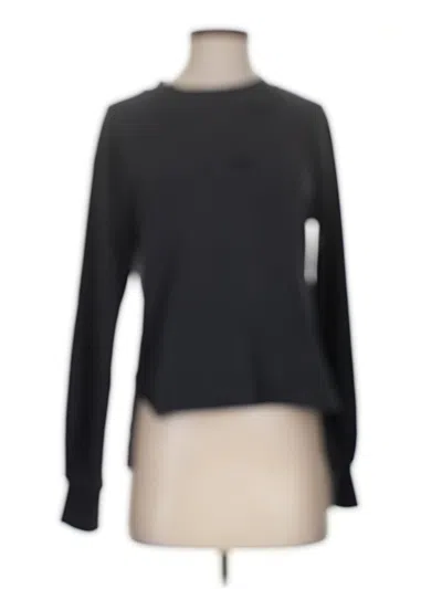 Pre-owned Athleta Pullover Sweater In Black