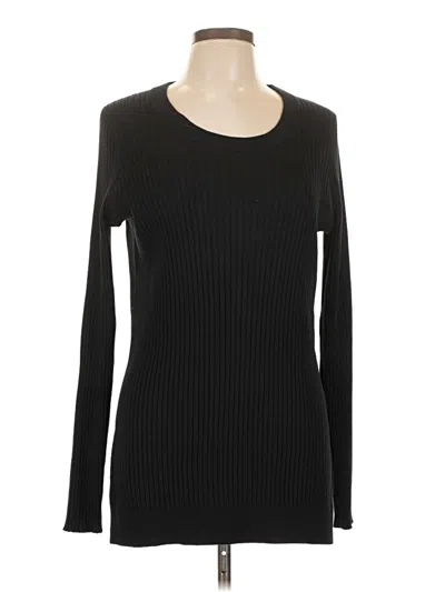 Pre-owned Athleta Pullover Sweater In Black