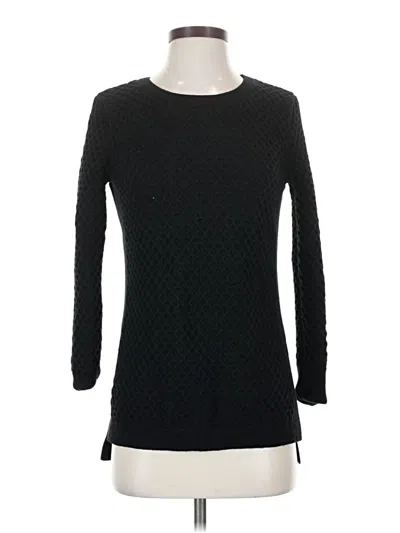 Pre-owned Athleta Pullover Sweater In Black