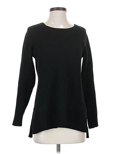 Pre-owned Athleta Pullover Sweater In Black