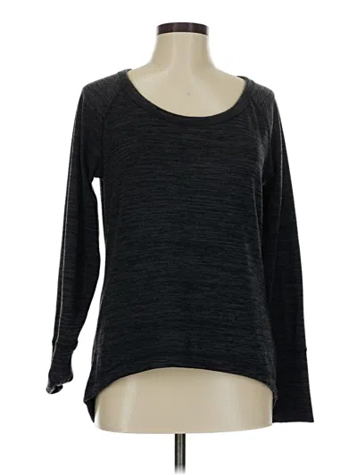 Pre-owned Athleta Pullover Sweater In Black