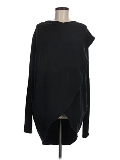 Pre-owned Athleta Pullover Sweater In Black