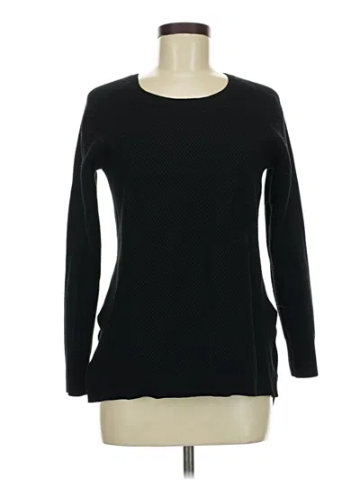 Pre-owned Athleta Pullover Sweater In Black