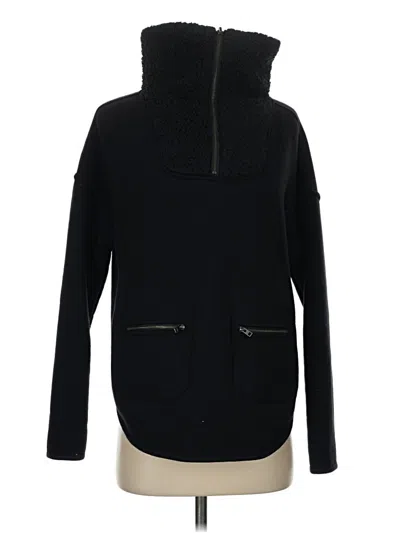 Pre-owned Athleta Pullover Sweater In Black
