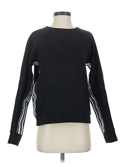 Pre-owned Athleta Pullover Sweater In Black