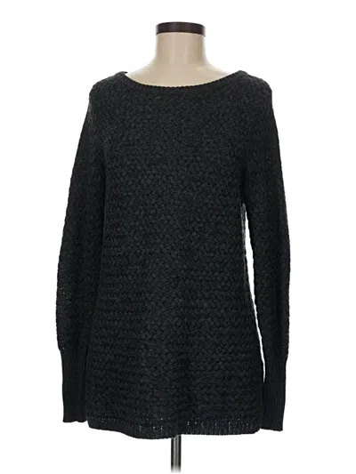 Pre-owned Athleta Pullover Sweater In Black