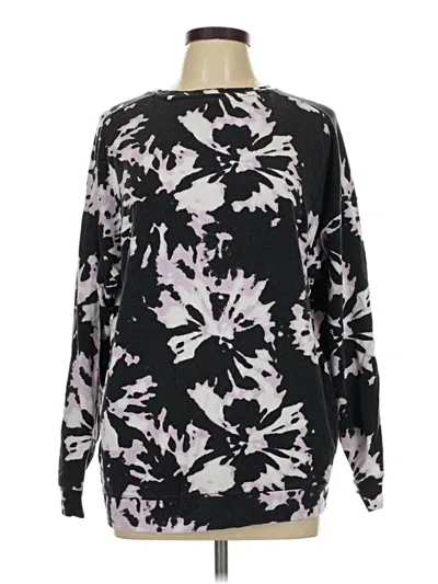 Pre-owned Athleta Pullover Sweater In Black