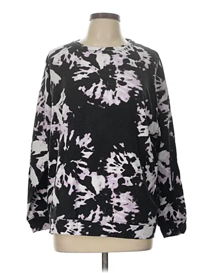 Pre-owned Athleta Pullover Sweater In Black