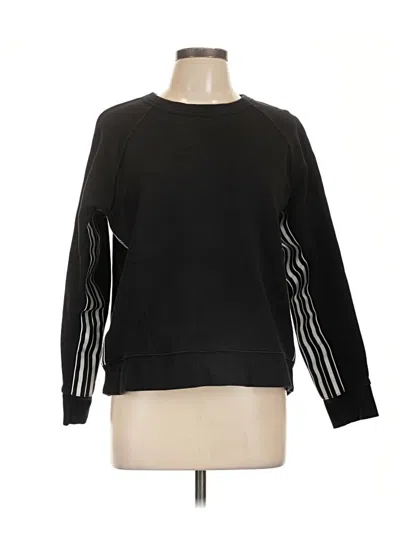 Pre-owned Athleta Pullover Sweater In Black