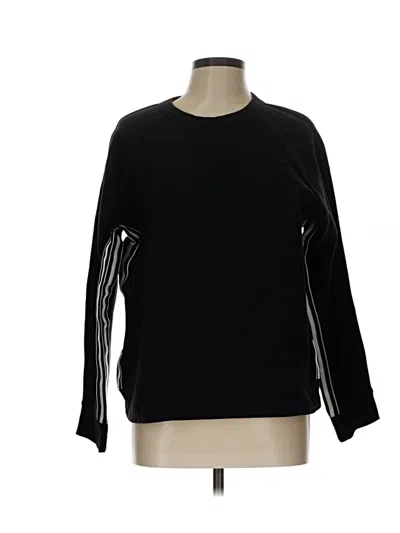 Pre-owned Athleta Pullover Sweater In Black