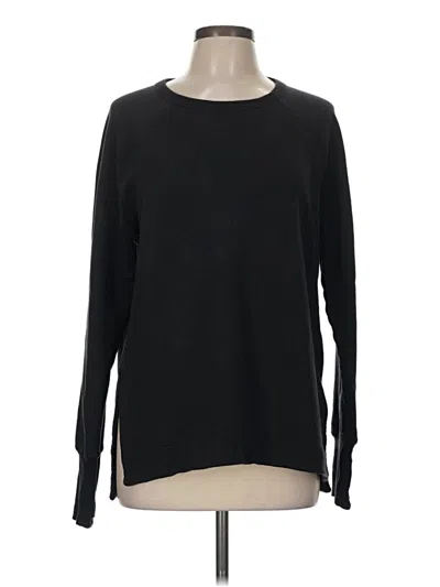 Pre-owned Athleta Pullover Sweater In Black