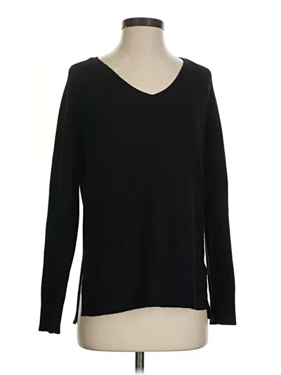 Pre-owned Athleta Pullover Sweater In Black