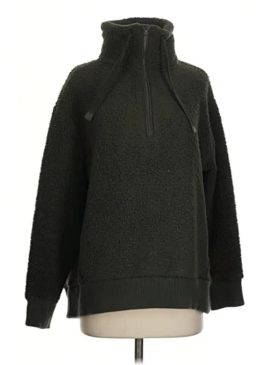 Pre-owned Athleta Pullover Sweater In Black