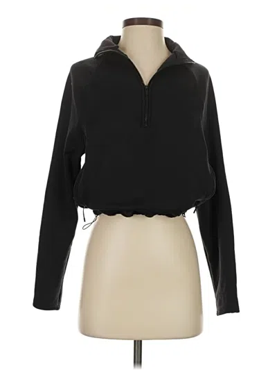 Pre-owned Athleta Pullover Sweater In Black
