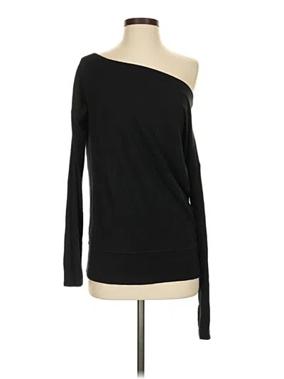 Pre-owned Athleta Pullover Sweater In Black