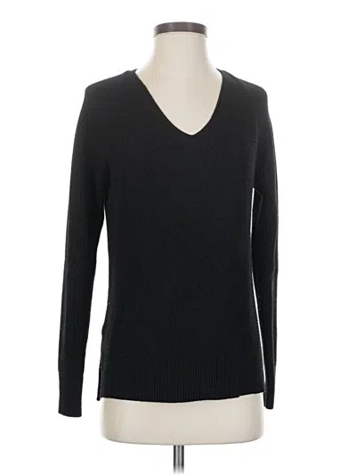 Pre-owned Athleta Pullover Sweater In Black