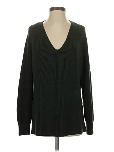 Pre-owned Athleta Pullover Sweater In Black