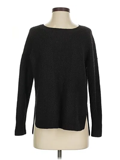 Pre-owned Athleta Pullover Sweater In Black
