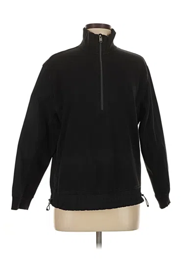 Pre-owned Athleta Pullover Sweater In Black