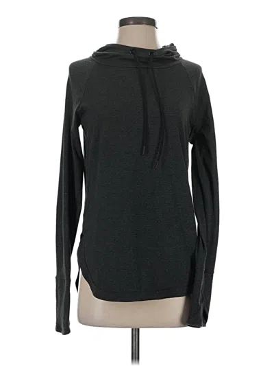 Pre-owned Athleta Pullover Sweater In Black