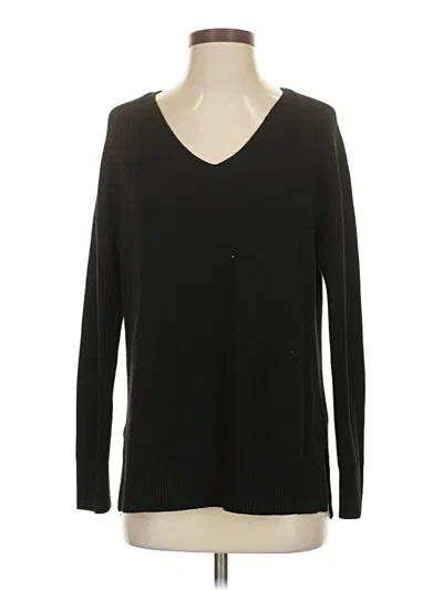 Pre-owned Athleta Pullover Sweater In Black