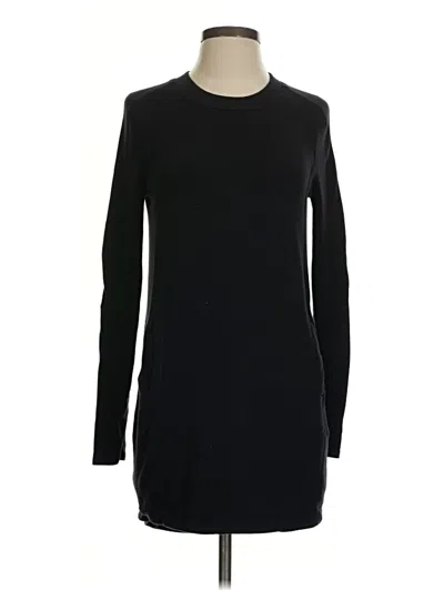 Pre-owned Athleta Pullover Sweater In Black