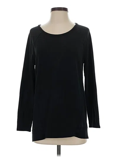 Pre-owned Athleta Pullover Sweater In Black