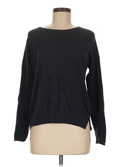 Pre-owned Athleta Pullover Sweater In Black