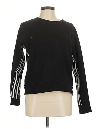 Pre-owned Athleta Pullover Sweater In Black