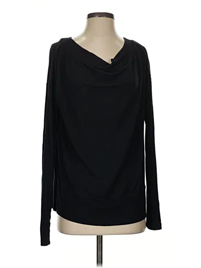 Pre-owned Athleta Pullover Sweater In Black