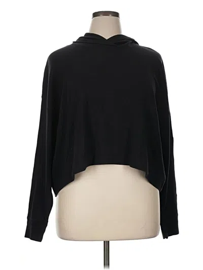 Pre-owned Athleta Pullover Sweater In Black