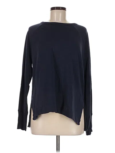 Pre-owned Athleta Pullover Sweater In Black