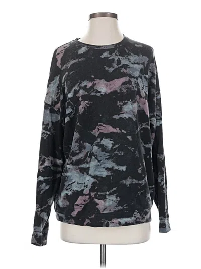 Pre-owned Athleta Pullover Sweater In Black