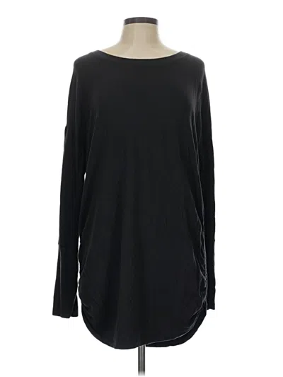 Pre-owned Athleta Pullover Sweater In Black