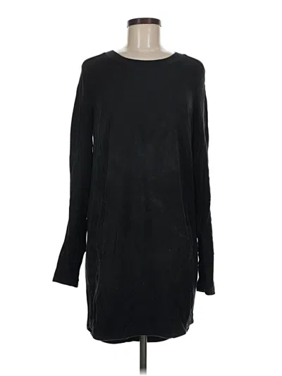 Pre-owned Athleta Pullover Sweater In Black