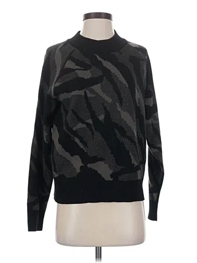 Pre-owned Athleta Pullover Sweater In Black