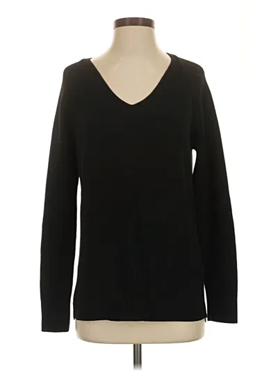 Pre-owned Athleta Pullover Sweater In Black