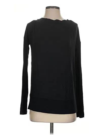 Pre-owned Athleta Pullover Sweater In Black