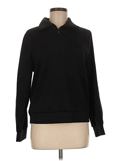 Pre-owned Athleta Pullover Sweater In Black