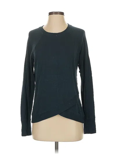 Pre-owned Athleta Pullover Sweater In Blue