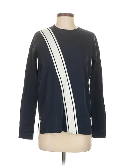 Pre-owned Athleta Pullover Sweater In Blue